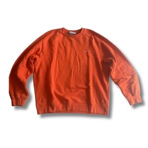 Nike Men's Bright Orange Crewneck Sweater